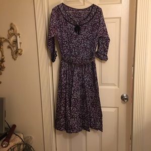 Vintage belted dress